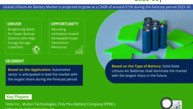 Photo of Lithium-Air Battery Market’s Path to Massive Growth: Insights and Players Driving the Momentum