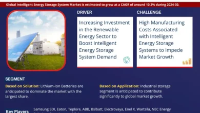Photo of Global Intelligent Energy Storage System Market Size, Share & Trends Analysis | 10.3% CAGR By 2030