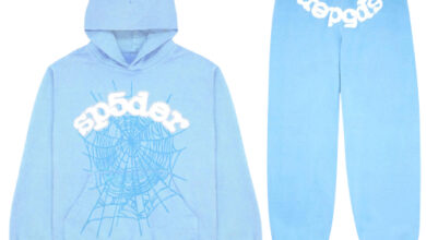 Photo of Discover Light Blue Spider Hoodie
