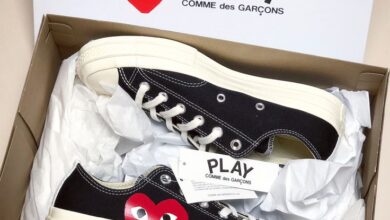 Photo of Comme des Garcons Converse, revealing the best styles and colours every fashionista should buy.