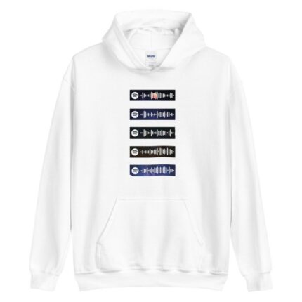 Spotify Scan Codes Classic Hoodie New Fashion